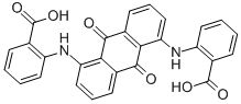 2,2'-[(9,10-dihydro-9,10-dioxo-1,5-anthrylene)diimino]bisbenzoic acid|2,2'-[(9,10-二氢-9,10-二氧代-1,5-蒽二基)二亚氨基]二苯甲酸