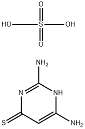 6-巯基-2,4-二氨基嘧啶,81012-96-6,结构式