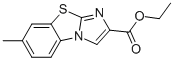 7-METHYLIMIDAZO[2,1-B]BENZOTHIAZOLE-2-CARBOXYLIC ACID ETHYL ESTER 结构式