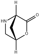 (1S,4S)-2-Oxa-5-azabicyclo[2.2.1]heptan-3-one Structure