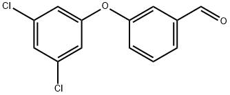 3-(3,5-дихлорфенокси)бензальдегид структура