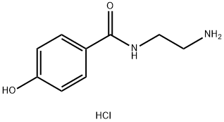 N-(2-aminoethyl)-4-hydroxybenzamide monohydrochloride,81028-97-9,结构式