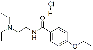 N-[2-(diethylamino)ethyl]-4-ethoxybenzamide monohydrochloride,81029-00-7,结构式