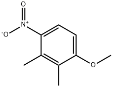 2,3-DIMETHYL-4-NITROANISOLE Struktur