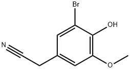81038-44-0 3-ブロモ-4-ヒドロキシ-5-メトキシフェニルアセトニトリル
