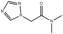 N,N-DiMethyl-1H-1,2,4-triazole-1-acetaMide Struktur