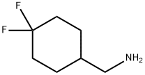 Cyclohexanemethanamine, 4,4-difluoro- Structure