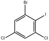 3,5-二氯-2-碘溴苯,81067-44-9,结构式