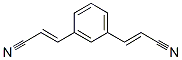 2-Propenenitrile,  3,3-(1,3-phenylene)bis- 化学構造式