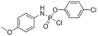 81087-19-6 N-(4-Methoxyphenyl)amidochloridophosphoric acid 4-chlorophenyl ester