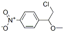 1-(2-chloro-1-methoxy-ethyl)-4-nitro-benzene 结构式