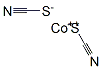 Thiocyanic acid, cobalt(2+) salt Structure