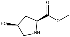 L-Proline, 4-hydroxy-, methyl ester, (4S)- (9CI) Structure
