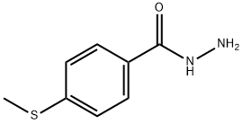 4-甲硫基苯甲酰肼,81104-42-9,结构式