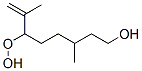 3,7-Dimethyl-6-(hydroperoxy)-7-octene-1-ol,81113-74-8,结构式