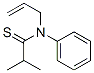 Propanethioamide,  2-methyl-N-phenyl-N-2-propenyl-  (9CI) 化学構造式