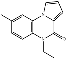 Pyrrolo[1,2-a]quinoxalin-4(5H)-one, 5-ethyl-8-methyl- (9CI),811412-75-6,结构式