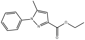 5-甲基-1-苯基-1H-吡唑-3-羧酸乙酯,81153-64-2,结构式