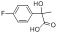2-(4-Fluorophenyl)-2-hydroxypropionic acid Struktur