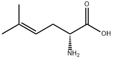 D-2-AMINO-5-METHYLHEX-4-ENOIC ACID Struktur