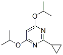 Pyrimidine, 2-cyclopropyl-4,6-bis(1-methylethoxy)- (9CI),811802-33-2,结构式