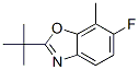Benzoxazole, 2-(1,1-dimethylethyl)-6-fluoro-7-methyl- (9CI)|