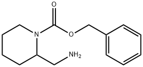 2-AMINOMETHYL-PIPERIDINE-1-CARBOXYLIC ACID BENZYL ESTER Structure