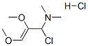 81207-66-1 1-chloro-2,3-dimethoxy-N,N-dimethylallylamine hydrochloride