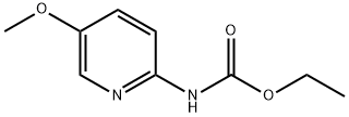 Carbamic acid, (5-methoxy-2-pyridinyl)-, ethyl ester (9CI) Struktur