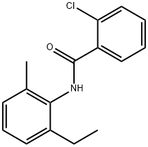 2-chloro-N-(2-ethyl-6-methylphenyl)benzamide,81230-30-0,结构式