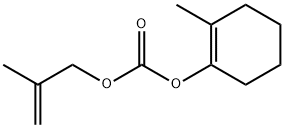 Carbonic acid, 2-methyl-1-cyclohexen-1-yl 2-methyl-2-propenyl ester (9CI),812639-00-2,结构式