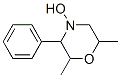 Morpholine, 4-hydroxy-2,6-dimethyl-3-phenyl- (9CI) 化学構造式
