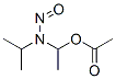 1-((1-Methylethyl)nitrosoamino)ethanol acetate (ester) Structure