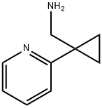 (1-(吡啶-2-基)环丙基)甲胺, 812640-83-8, 结构式