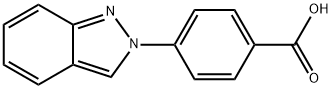 p-(2H-인다졸-2-일)-벤조산