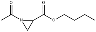 2-Aziridinecarboxylic  acid,  1-acetyl-,  butyl  ester,812666-22-1,结构式