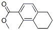 2-Naphthalenecarboxylicacid,5,6,7,8-tetrahydro-1-methyl-,methylester(9CI) 化学構造式