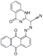 81286-11-5 alpha-[(9,10-dihydro-9,10-dioxo-1-anthryl)azo]-1,4-dihydro-4-oxoquinazoline-2-acetonitrile