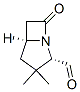 1-Azabicyclo[3.2.0]heptane-2-carboxaldehyde,3,3-dimethyl-7-oxo-,cis-(9CI) Structure