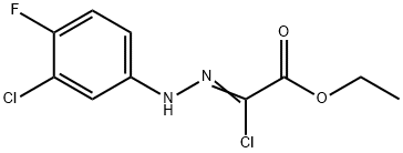 81321-37-1 ETHYL 2-CHLORO-2-[2-(3-CHLORO-4-FLUOROPHENYL)-HYDRAZONO]ACETATE