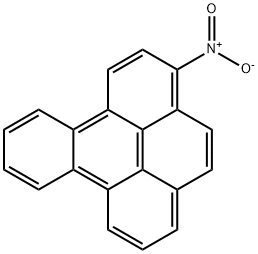 3-ニトロベンゾ[e]ピレン 化学構造式