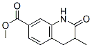 7-Quinolinecarboxylicacid,1,2,3,4-tetrahydro-3-methyl-2-oxo-,methylester(9CI) 化学構造式