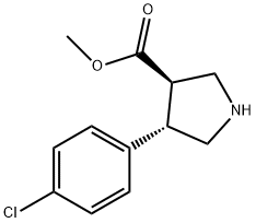 Trans-Methyl 4-(4-chlorophenyl)pyrrolidine-3-carboxylate-HCl