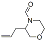 4-Morpholinecarboxaldehyde,  3-(2-propenyl)-  (9CI) 化学構造式
