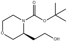 (S)-N-Boc-Morpholine-3-acetic acid Structure