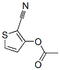 2-CYANO-3-THIENYL ACETATE,81344-59-4,结构式