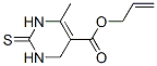 5-Pyrimidinecarboxylicacid,1,2,3,6-tetrahydro-4-methyl-2-thioxo-,2-propenylester(9CI)|