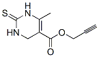 5-Pyrimidinecarboxylicacid,1,2,3,6-tetrahydro-4-methyl-2-thioxo-,2-propynylester(9CI),813455-07-1,结构式