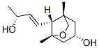 6-Oxabicyclo[3.2.1]octan-3-ol,8-[(1E,3R)-3-hydroxy-1-butenyl]-1,5-dimethyl-,(1S,3S,5R,8R)-(9CI) 化学構造式