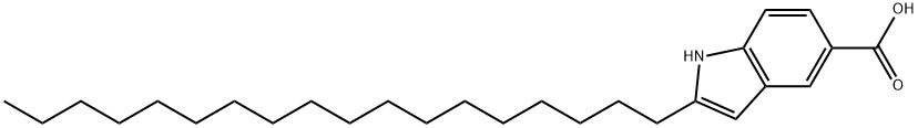 2-n-옥타데실인돌-5-카르복실산